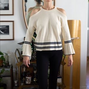 Anthropologie Knitted & Knotted - Sweater Knit Top